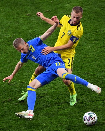 Round of 16 Sweden vs Ukraine, Glasgow, United Kingdom - 29 Jun 2021