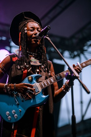 African singer Fatoumata Diawara in concert, Bologna, Italy - 29 Jun 2021
