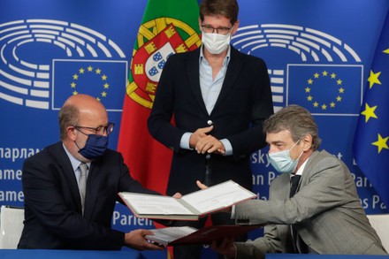 Signature of one COD Lex, European Climate Law, Brussels, Belgium - 30 Jun 2021