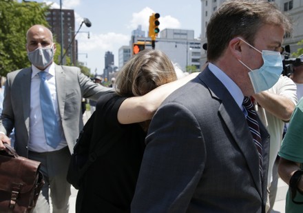 Allison Mack Arrives at Brooklyn Federal Courthouse for Sentencing, New York, United States - 30 Jun 2021