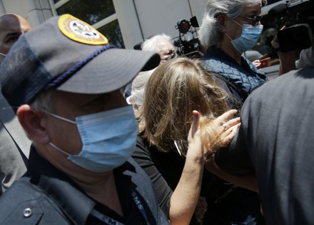 Allison Mack Arrives at Brooklyn Federal Courthouse for Sentencing, New York, United States - 30 Jun 2021