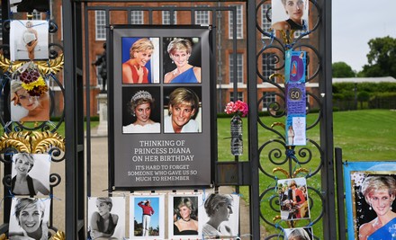 Kensington Palace marks Princess Diana 60th Birthday, London, United Kingdom - 01 Jul 2021