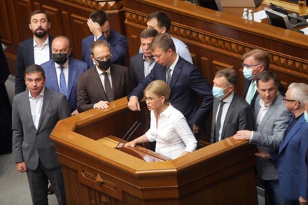 Verkhovna Rada sitting on July 1, 2021, Kyiv, Ukraine - 01 Jul 2021