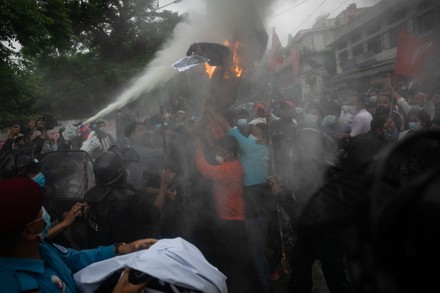 Anti government protest in Kathmandu, Nepal - 01 Jul 2021