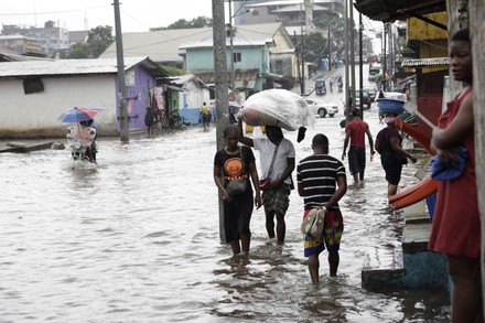 Floods in Monrovia, Liberia - 01 Jul 2021 Stock Pictures, Editorial ...