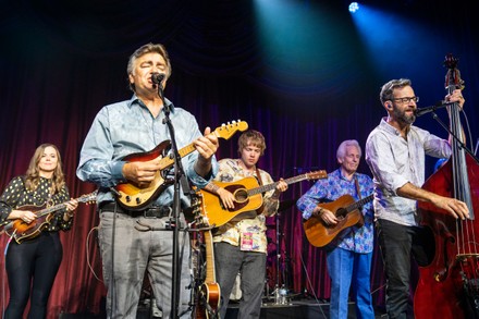 The Travelin' McCourys with special guests Del McCoury and Billy Strings in concert, Nashville, USA - 02 Jul 2021