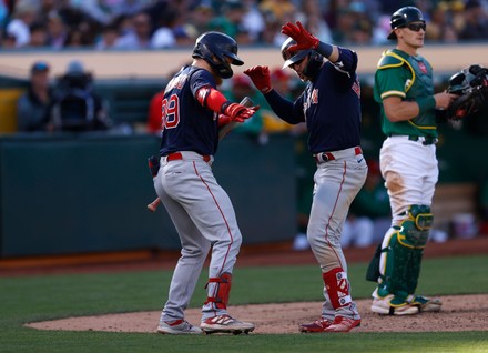 Boston Red Sox at Oakland Athletics, USA - 03 Jul 2021