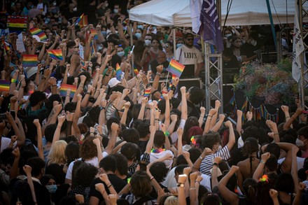 Pride in Naples, Italy - 03 Jul 2021