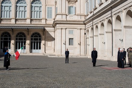 Iranian President Hassan Rouhani in Italy, Rome - 25 Jan 2016