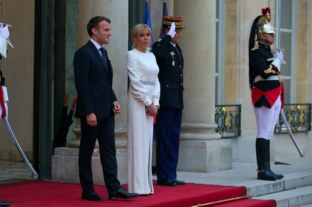 state dinner emmanuel macron sergio mattarella paris Stock Photos ...