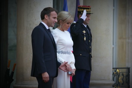 state dinner emmanuel macron sergio mattarella paris Stock Photos ...