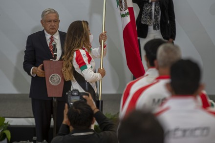 Ceremony Of The Mexican Team Towards XXXII Tokyo Olympics Games, Mexico City, Mexico - 05 Jul 2021