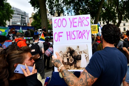 Gypsy, Roma and Travellers protest against the Police, Crime ...