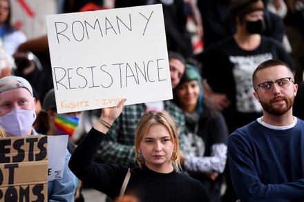 Gypsy, Roma and Travellers protest against the Police, Crime ...