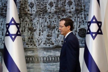 Isaac Herzog sworn in as Israel's 11th president, Jerusalem - 07 Jul 2021