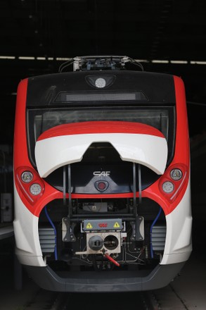 Mexico-Toluca train celebrates seven years in works and the promise to operate in 2024, Mexico City - 07 Jul 2021