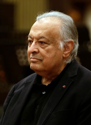 Zubin Mehta to play with the Belgrade Philharmonic orchestra, Serbia - 08 Jul 2021