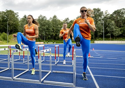 Olympic athletics training session, Arnhem, Netherlands - 08 Jul 2021