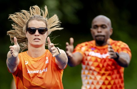 Dutch Athlete Dafne Schippers During Training