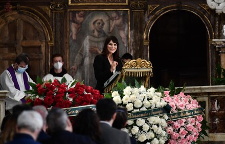 Funeral of Raffaella Carra', Ara Coeli Church, Rome, Italy - 09 Jul 2021