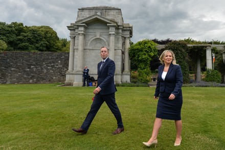 Givan And O'Neill Attend WW1 Commemoration In Dublin, Ireland - 10 Jul 2021
