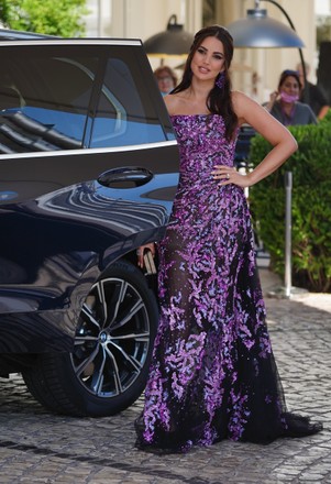 Dorra Zarrouk out and about, 74th Cannes Film Festival, France - 10 Jul 2021