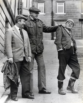 Television Programmes 'last Of The Summer Wine'. Pictured Are Lto R Peter Sallis Brian Wilde And Bill Owen