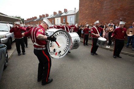 Members Shankill Protestant Boys Flute Band Editorial Stock Photo ...