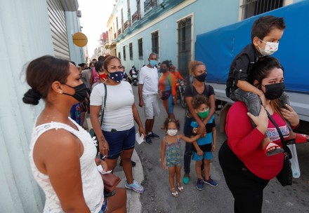 Cuban President denies accusations of repression in protests, La Habana, Cuba - 12 Jul 2021