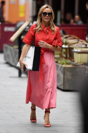 Amanda Holden out and about, London, UK - 13 Jul 2021