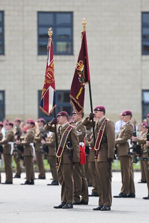 Parachute Regiment Presented New Colours Editorial Stock Photo - Stock ...