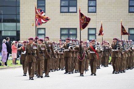 Parachute Regiment Presented New Colours Editorial Stock Photo - Stock ...