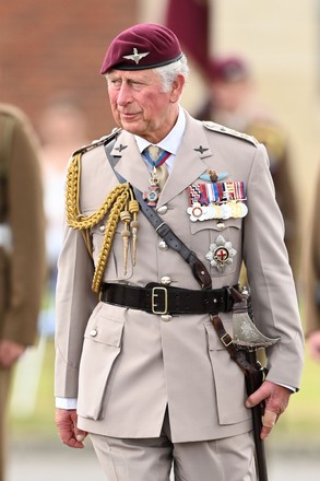 Prince Charles Presents Parachute Regiment New Editorial Stock Photo ...