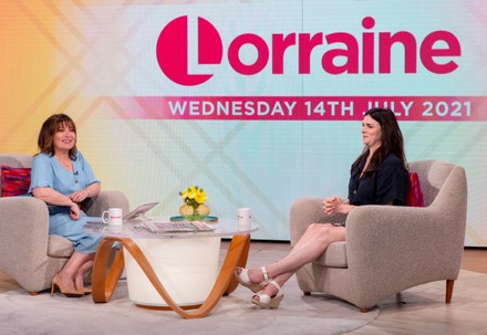'Lorraine' TV show, London, UK - 14 Jul 2021