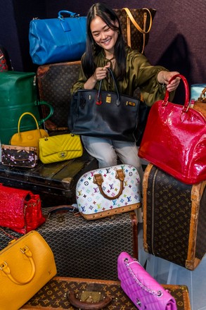London, UK. 16th July, 2021. Bonhams Designer Handbags and Fashion