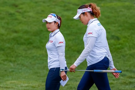 Sisters Moriya Jutanugarn L Thailand Ariya Editorial Stock Photo ...