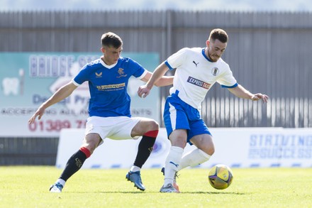 Rangers B Team Defender Adam Devine Editorial Stock Photo - Stock Image ...