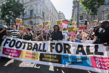Protest Against Racism In London, United Kingdom - 17 Jul 2021