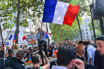 Anti Vaccination protest, Paris, France - 17 Jul 2021