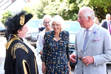 The Prince Of Wales And The Duchess Of Cornwall visit Exeter Cathedral, Exeter, UK - 19 Jul 2021