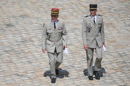 Farewell to Arms Ceremony of Defence Staff Francois Lecointre, Paris, France - 21 Jul 2021