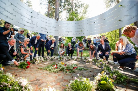 10-year commemoration of the 2011 Utoya terrorist attack, Oslo, Norway - 22 Jul 2021