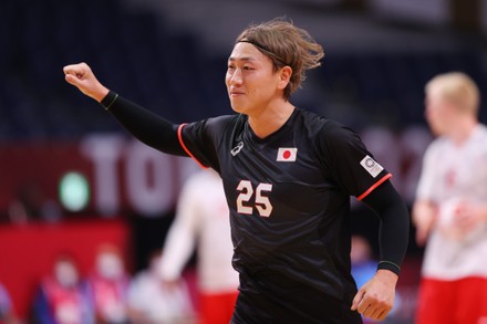 Hiroki Motoki Jpn Handball Mens Preliminary Editorial Stock Photo