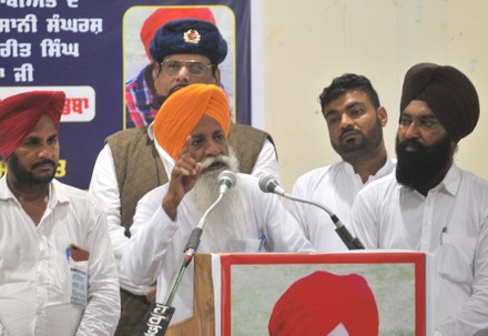 Farmer Leader Gurnam Singh Chaduni Bku Editorial Stock Photo - Stock ...