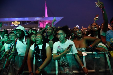 Rolling Loud, Miami Gardens, Florida, USA - 25 Jul 2021 Stock Pictures ...