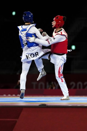 Taekwondo, Makuhari Messe, Tokyo Olympic Games 2020, Japan - 27 Jul 2021