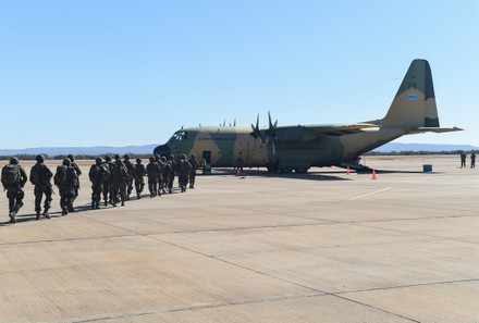 Botswana Defence Force Bdf Soldiers Depart Editorial Stock Photo ...