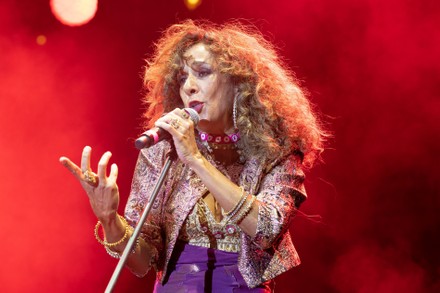 Rosario Flores performs at Noches del Botanico Festival, Madrid, Spain - 27 Jul 2021