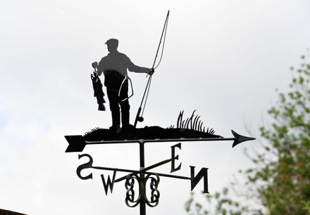 Former precision engineer Graham Smith has been blown away by the response to his wonderful bespoke weathervanes during the pandemic, UK - 09 Jul 2021