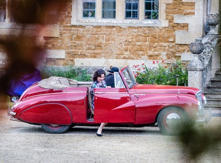 'Father Brown' TV show on set filming, Chastleton House, Oxfordshire, UK - 28 Jul 2021